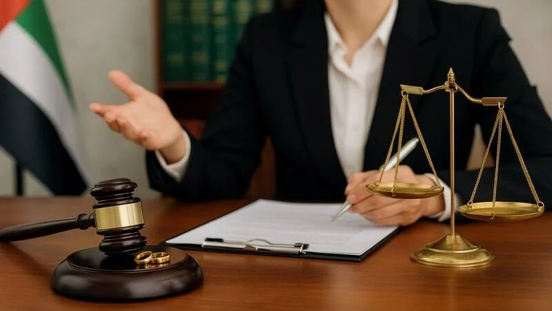 محامية متخصصة في عجمان تقدم استشارات قانونية لحل المنازعات الأسرية والطلاق