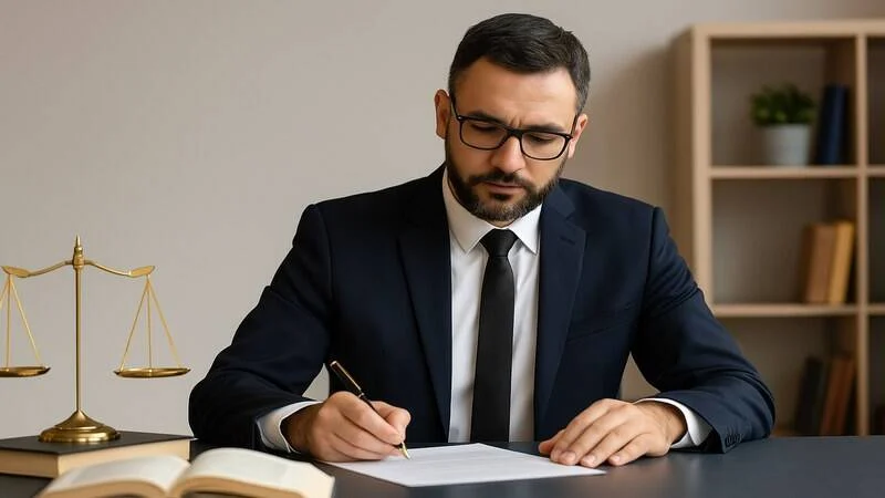 محامي طلاق متخصص في عجمان يراجع المستندات والإجراءات القانونية لقضايا الأسرة