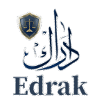 شعار مكتب إدراك للمحاماة والاستشارات القانونية - أفضل محامي في دبي والإمارات